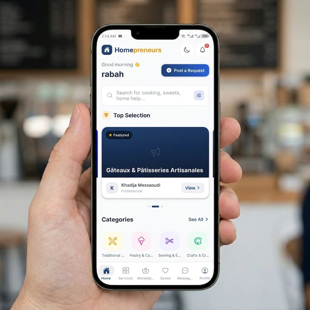 Homepreneurs App Preview